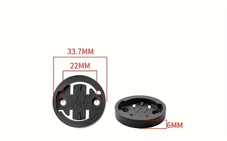 Nosač za biciklistički kompjuter kompatibilan sa Garmin, Bryton i WAHOO, dizajniran kao adapter za vrh stebla bicikla, idealan za biciklističke dodatke