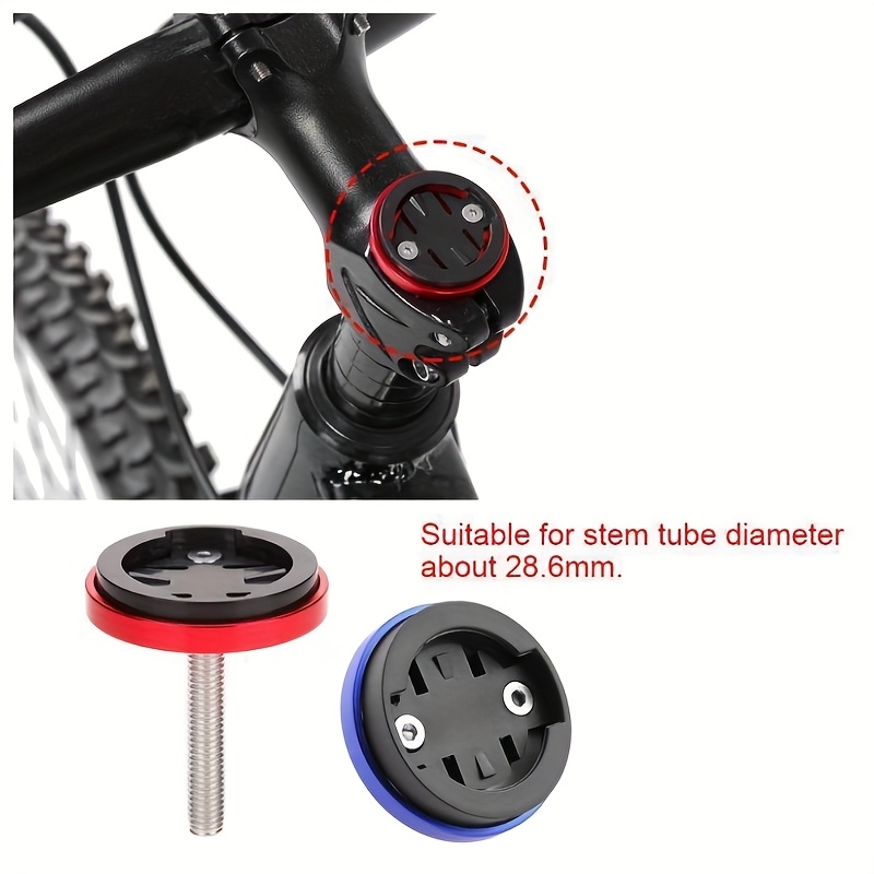 Nosač za GPS brzinomer za MTB i drumski bicikl, kompatibilan sa Garmin, Bryton i Cateye uređajima, prečnika 28.6mm. Ova podrška za montažu GPS brzinomera je dizajnirana za biciklističke računare od Garmin.