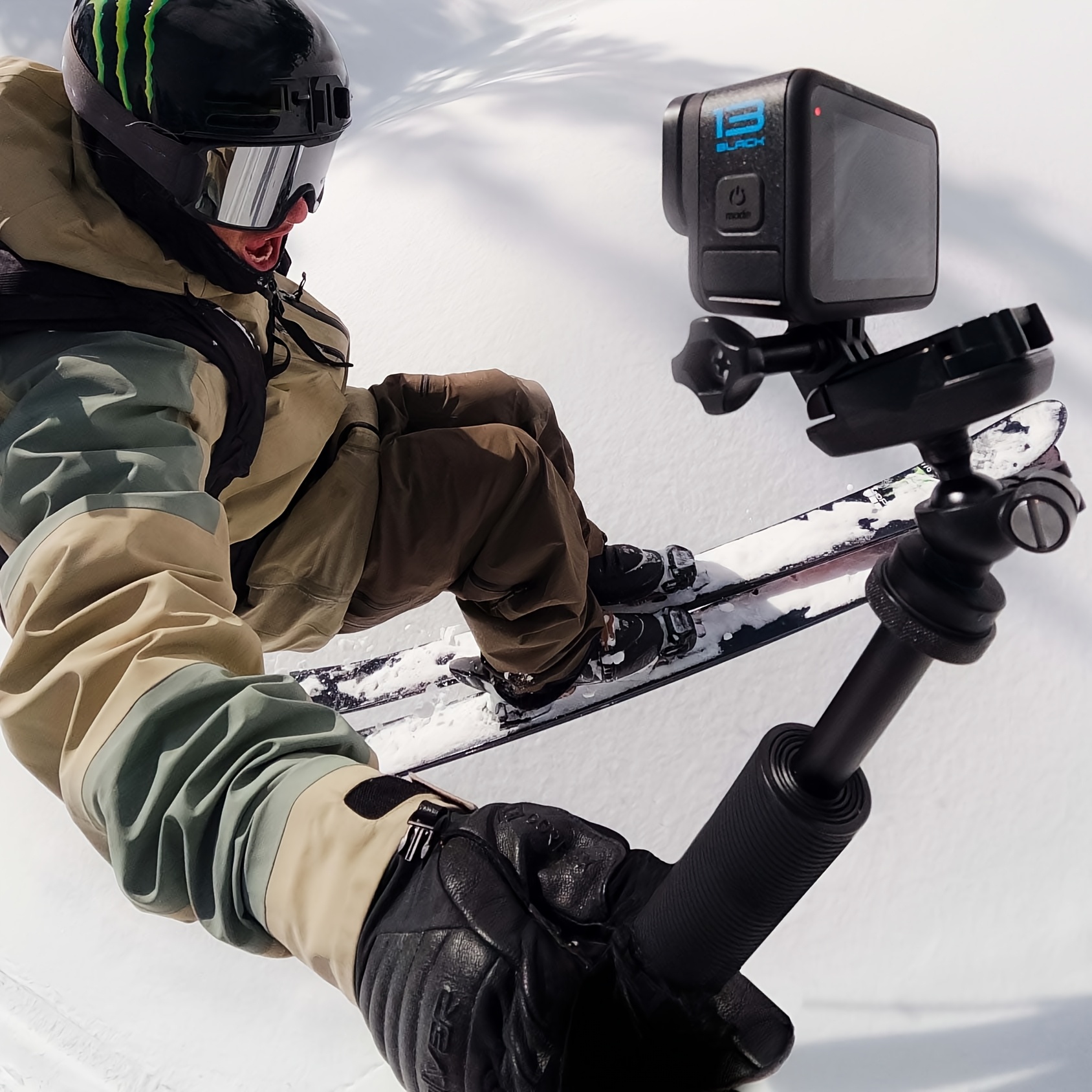 Gopro Hero13 Black - Akciona Kamera sa 5.3K60 Video, 27Mp Foto | Kompatibilna sa Hb-Series Objektivima, USB Punjenje, Litijum Polimer Baterija