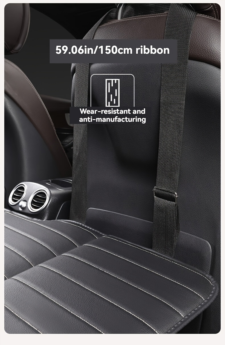 Jedan komad sklopivog dušeka za zadnje sedište automobila, praktičan krevet za putovanja, navlaka za auto sedište za pse, kompatibilan sa većinom vozila uključujući automobile, SUV vozila i kamione, sa konkavnim dizajnom pogodnim za kampovanje i putovanja