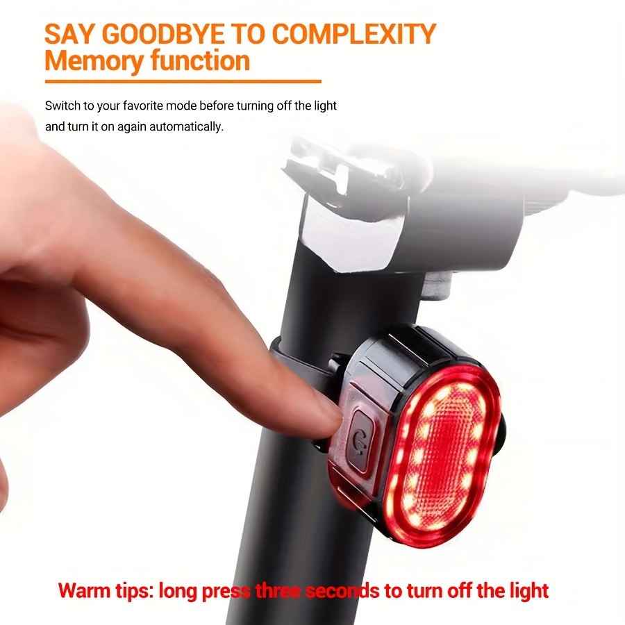 Punjiva LED svetla za bicikl, prednje i zadnje, prenosivo reflektorsko svetlo za noćnu vožnju