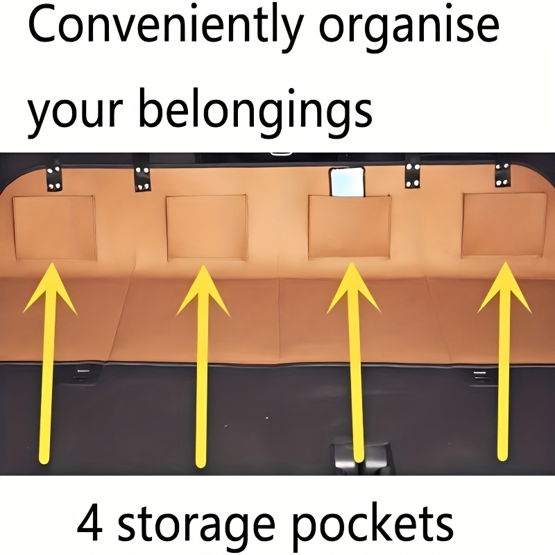 1 komad prenosivi sklopivi auto sedišni ekspanzioni dušek - ne-napuhljiv SUV prtljažnik i zadnji proširivač, pogodan za kampovanje i putovanja, ergonomski udoban dizajn, enterijer dodatak, ravna površina za spavanje, udobno ležište