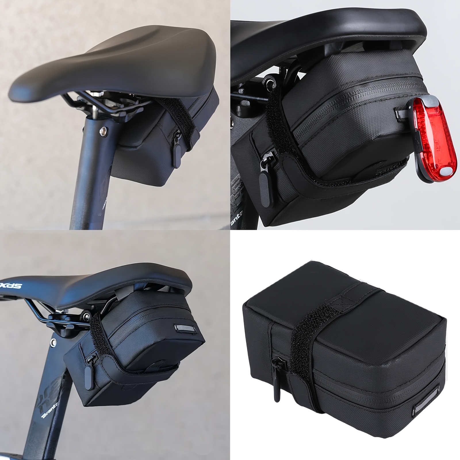 Torba za biciklističko sedlo (7.62cm X 11.43cm X 5.08cm) sa unutrašnjim džepom | Izdržljivo skladište ispod sedla
