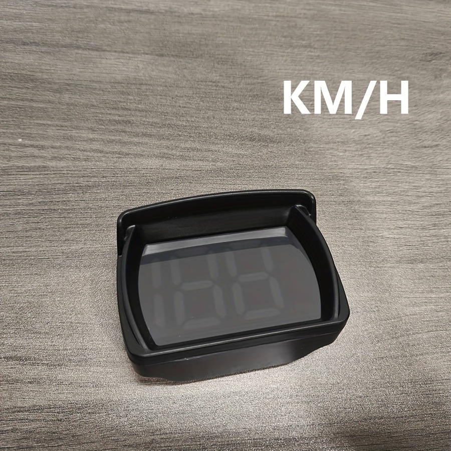 Ouyaaqii 3-inčni HD nadzorni ekran sa preciznim MPH/KMH brzinomjerom za multifunkcionalne instrument table u automobilima, kamionima i biciklima - USB sa funkcijom sunčeve svetlosti, bez baterije