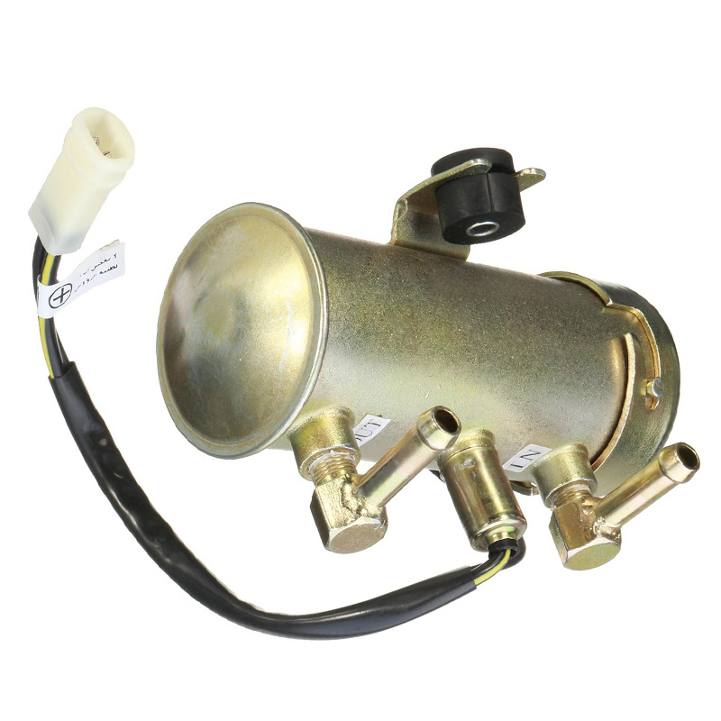 12V HRF-027 Auto Pumpa za Ulje i Dizel sa 2 Rupe za Pričvršćivanje, Univerzalna Metalna Pumpa za Benzin i Gorivo, Kapacitet 150L/h, Dodatak za Gorivo