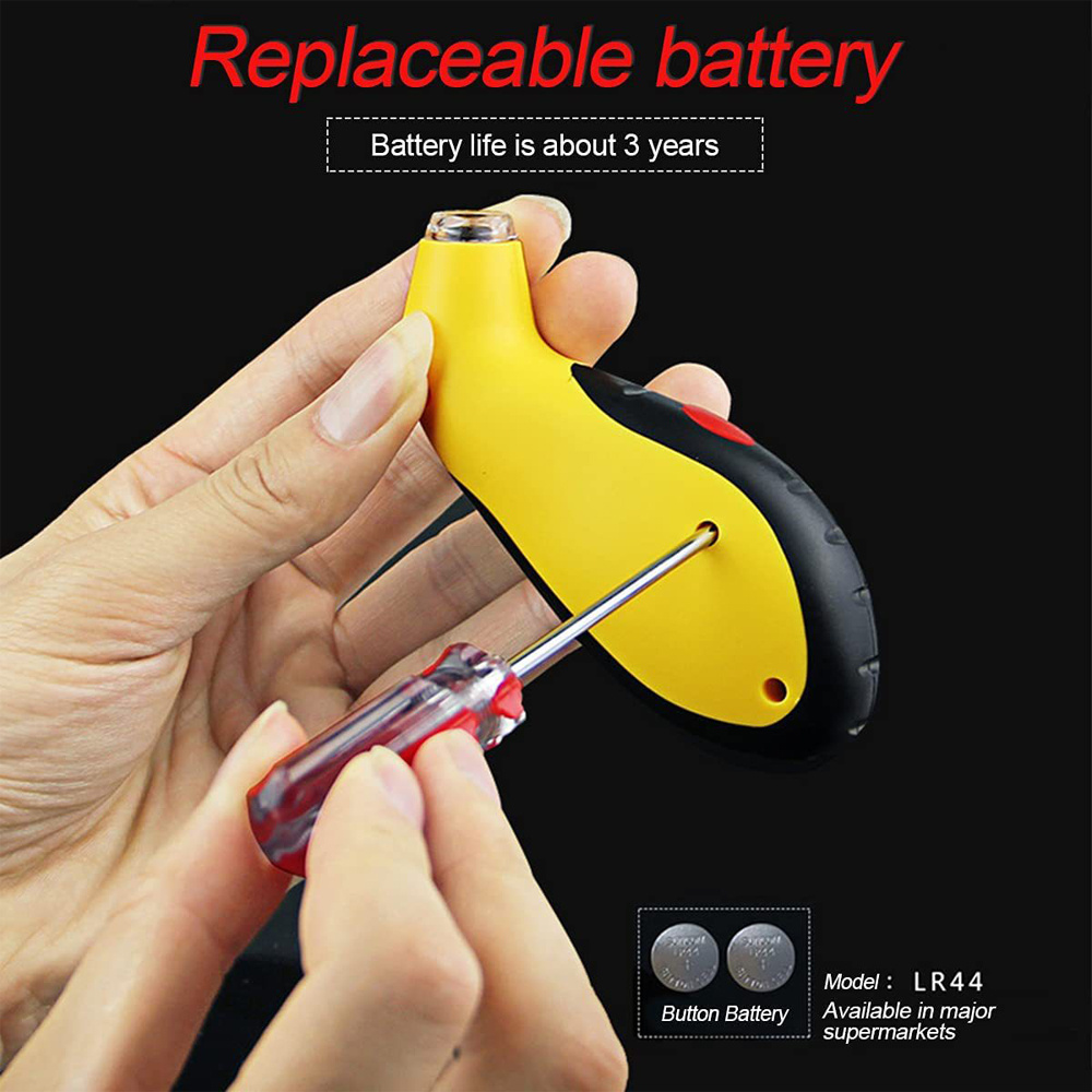 Novi merilac pritiska u gumama sa pozadinskim osvetljenjem, digitalni merilac pritiska u gumama za automobil sa LCD ekranom