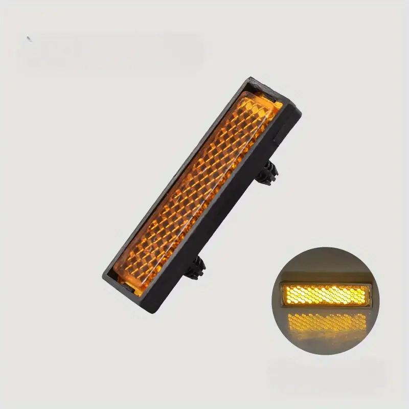 Reflektori za pedale bicikla od PVC-a, Dodaci za bezbednu vožnju noću, Reflektujuća svetla za bicikl mešanih boja, Poboljšana vidljivost, Reflektujući delovi za bicikl | Dodaci za poboljšanje vidljivosti | PVC reflektor za bicikl