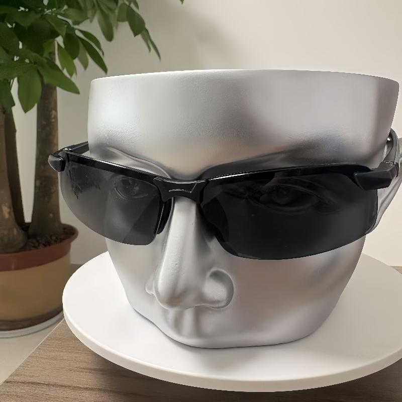 Muške i ženske retro naočare sa poluokvirom - Naočare bez dioptrije sa -refleksnim premazom, ultra-lagane za dnevnu i noćnu upotrebu, pogodne za sport i korišćenje računara - Stilski poklon (Poluokvir)