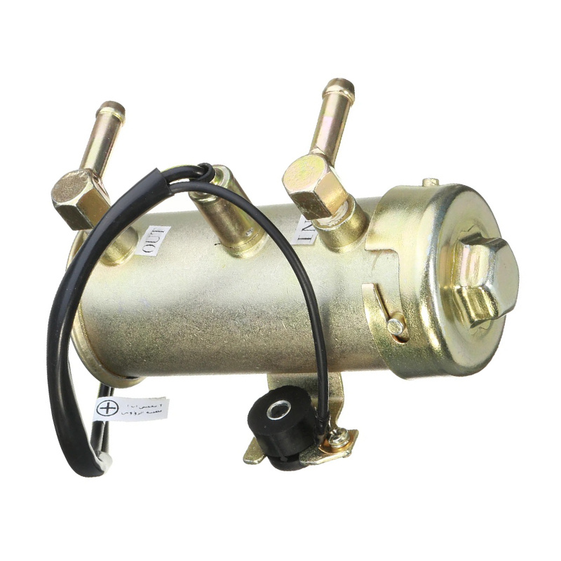 12V HRF-027 Auto Pumpa za Ulje i Dizel sa 2 Rupe za Pričvršćivanje, Univerzalna Metalna Pumpa za Benzin i Gorivo, Kapacitet 150L/h, Dodatak za Gorivo