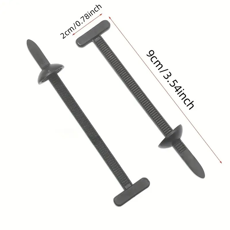 80 komada izdržljivih najlonskih vezica sa samozaključavajućim rajsferšlusom - Multifunkcionalni pričvršćivači za popravku automobila, upravljanje žicama i kućnu upotrebu, crne, vezice za organizovanje kablova, upravljanje kablovima