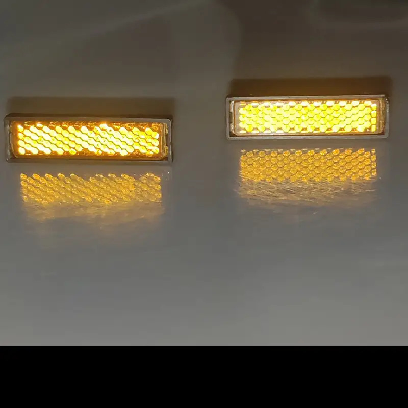 Reflektori za pedale bicikla od PVC-a, Dodaci za bezbednu vožnju noću, Reflektujuća svetla za bicikl mešanih boja, Poboljšana vidljivost, Reflektujući delovi za bicikl | Dodaci za poboljšanje vidljivosti | PVC reflektor za bicikl