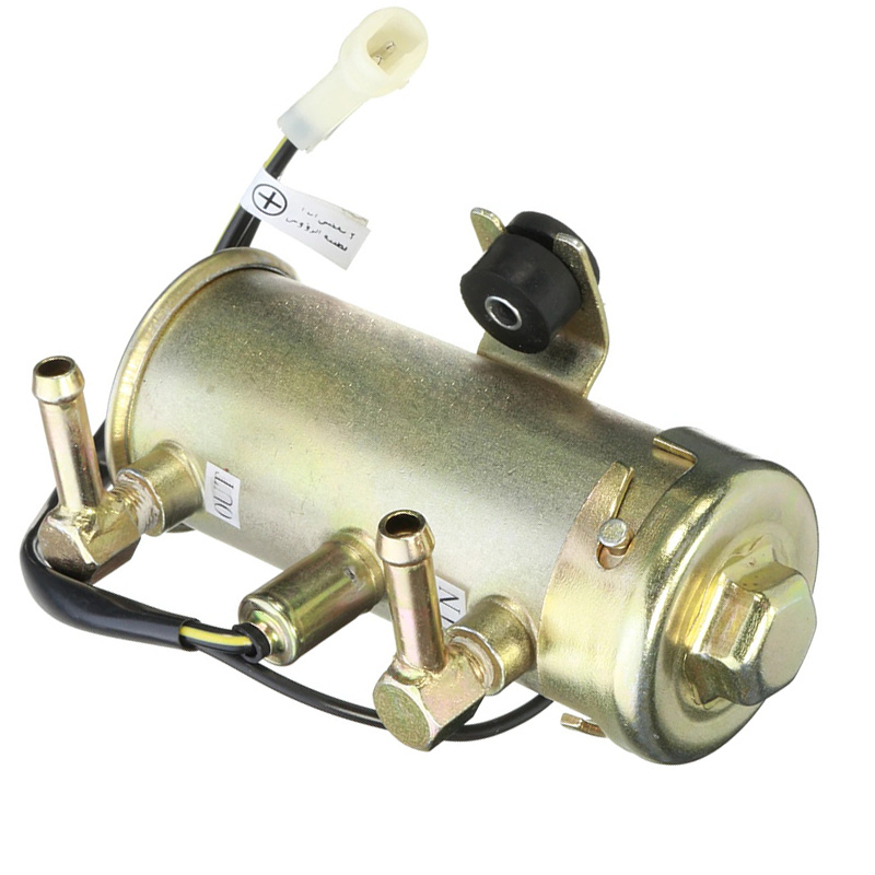 12V HRF-027 Auto Pumpa za Ulje i Dizel sa 2 Rupe za Pričvršćivanje, Univerzalna Metalna Pumpa za Benzin i Gorivo, Kapacitet 150L/h, Dodatak za Gorivo