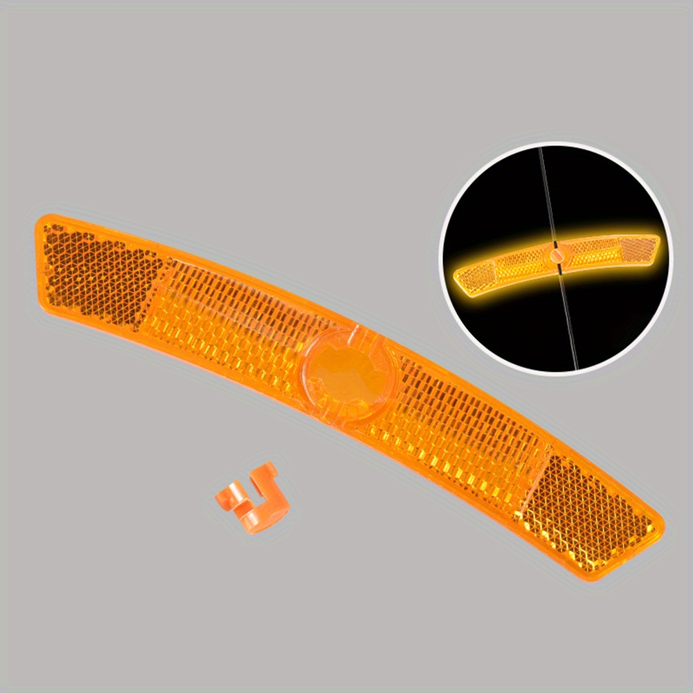 4 komada reflektora za žbice bicikla 25*20mm, čelični, fiksni, zaštita od kiše i sunca, delovi za bicikl, dodatak za planinske bicikle i vožnju na otvorenom