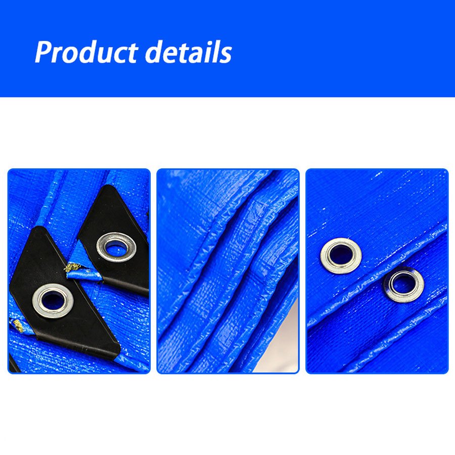 Celogodišnja zaštitna cerada 300cm/400cm/500cm/600cm/800cm, Cerada, -UV, Otporna na kidanje, Pokrivač za kišu, Čvrste ojačane ušice, Šator za kampovanje i skladištenje