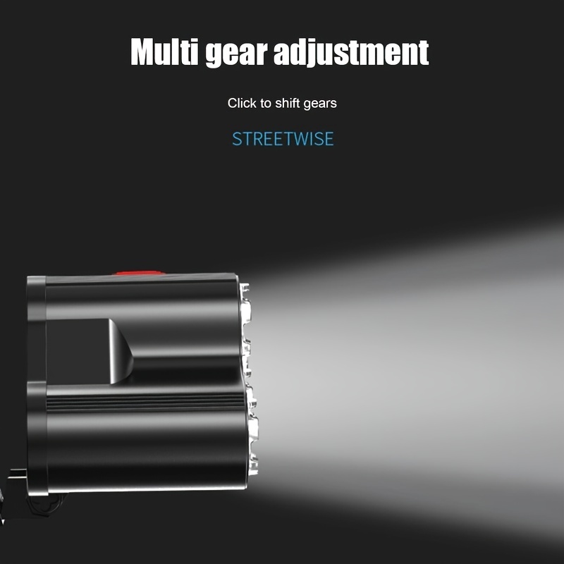 7 LED Čeona Lampica sa USB Punjenjem | Jaka Svetlost za Ribolov i Aktivnosti na Otvorenom, Mat ABS, Hidrofobna Tkanina, USB Punjenje, Marka MACROCOSM