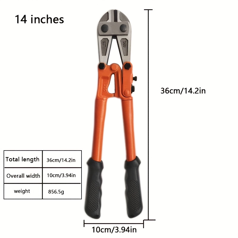 30cm/12-inča ili 45cm/18-inča ili 60cm/24-inča Rezač Žice T8 Legirani Čelik Ručne Klešta za Kablove Teške Radne Klešta za Žicu Štedljive Klešta za Lim i Armaturnu Žicu