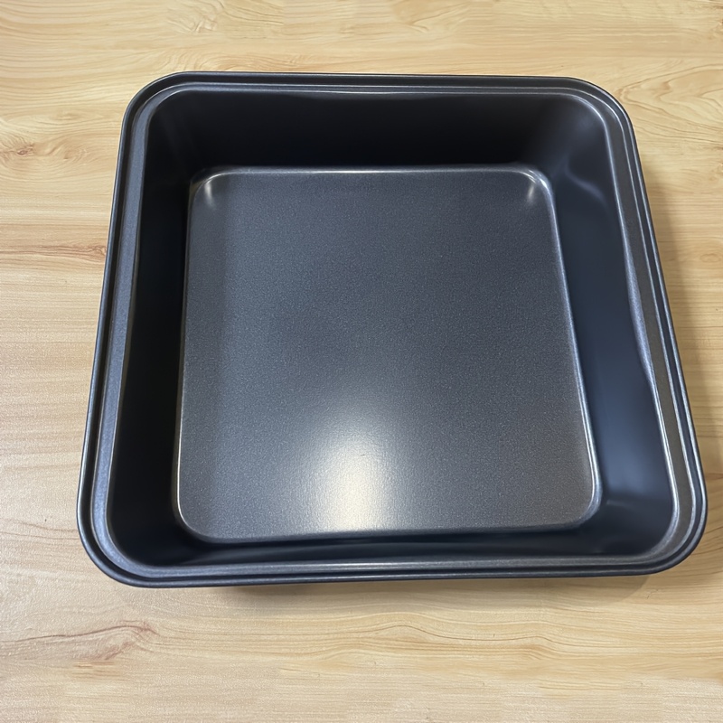 Set od 3 komada izdržljivih tepsija za pečenje od ugljeničnog čelika - nelepljive, lako se čiste, otporne na rernu, duboke posude za pečenje testenine i hleba, dostupne u 3 veličine - pravougaone posude za pečenje - za ljubitelje pečenja i domaće kuvare - savršen poklon za useljenje i praznike