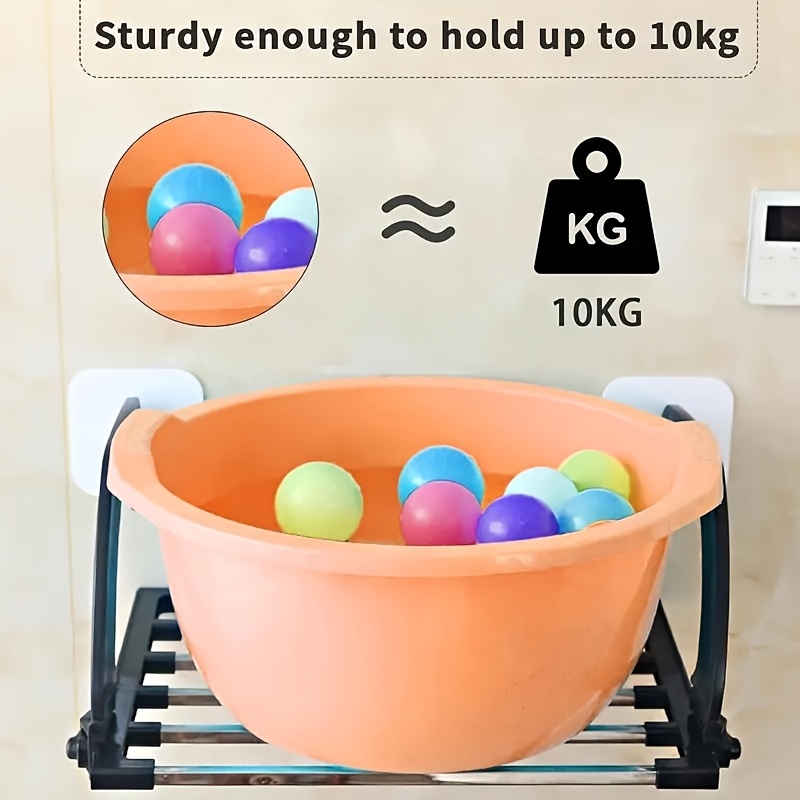 1 komad velikog sklopivog stalka za sušenje veša na radijatoru, napravljenog od nerđajućeg čelika i plastike, dimenzija 59 na 32 cm, opremljen odvojivim štipaljkama za čarape, stalci za sušenje veša