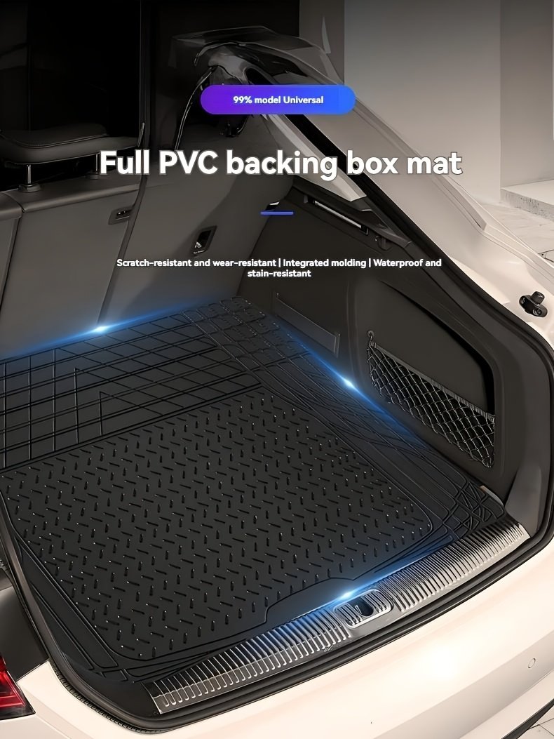 PVC podloge za prtljažnik 120x85cm, vodootporne, izdržljive i protivklizne za automobile