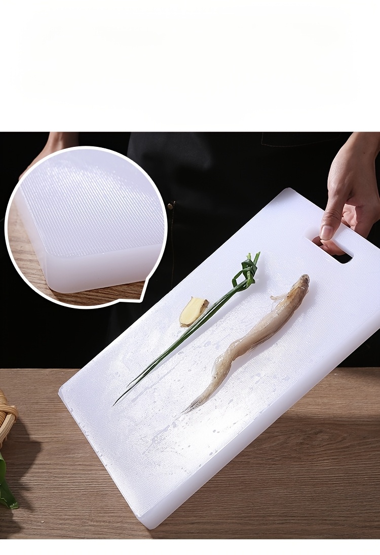 Debeli PE plastični okrugli daska za sečenje, plastična daska za hranu, debela kućna kuhinjska plastična daska za sečenje, mala daska za voće, komercijalna daska za sečenje mesa