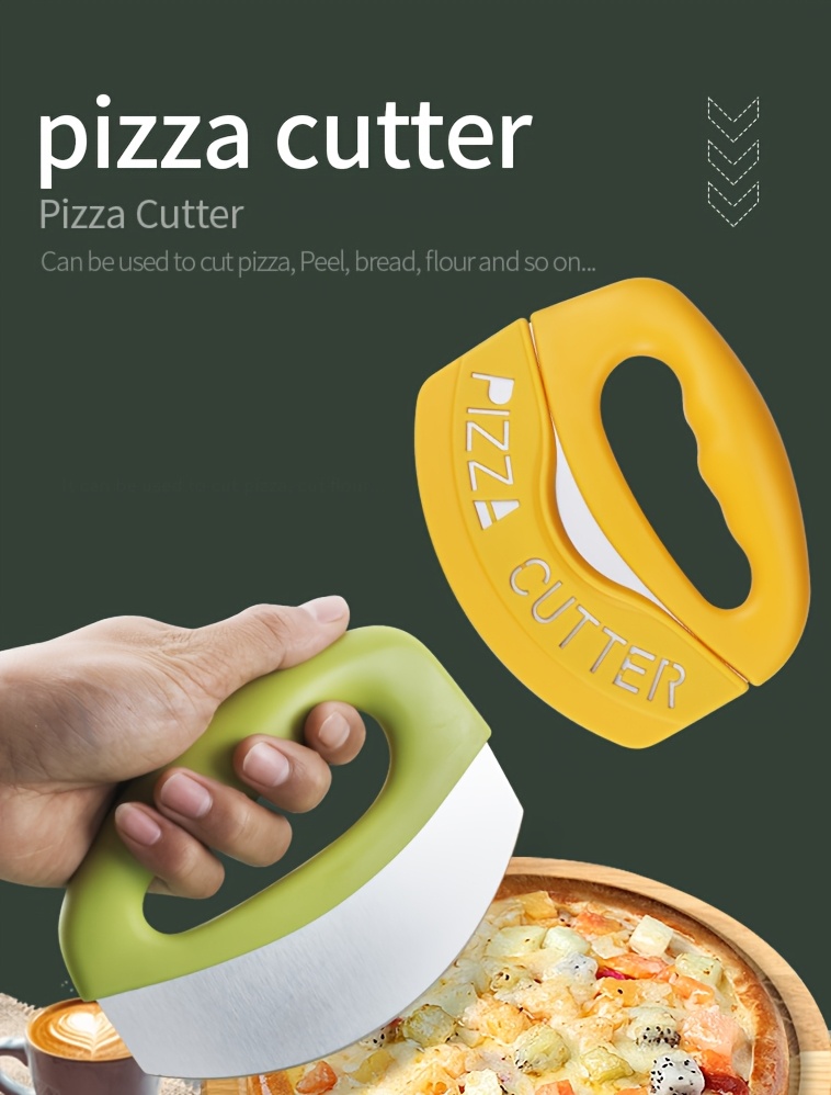 Višenamenski sekač za picu sa zaštitnim poklopcem | Silikonski alat za mućenje, pečenje