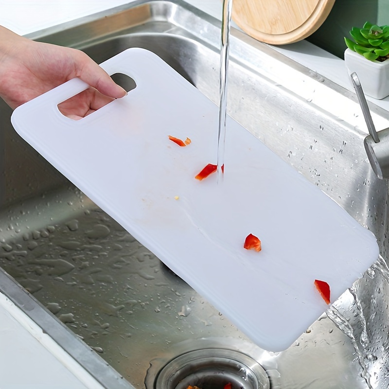 1 komad čvrste plastične daske za sečenje za upotrebu u kuhinji, kompaktna daska za seckanje, idealna za valjanje testa, savršena za kućno kuvanje i pripremu obroka