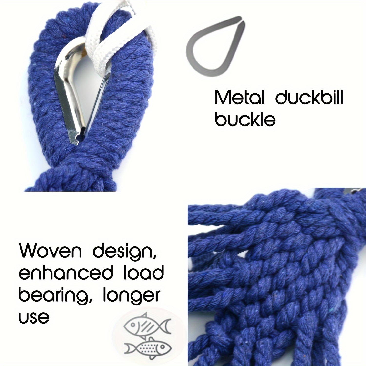 Debeljena tkanina, zakrivljena šipka protiv prevrtanja, viseća mreža 185cm*80cm, izdržljiva i prenosiva, uključuje remen za drvo i torbu za skladištenje, savršena za kampovanje, terasu, dvorište, upotrebu u zatvorenom prostoru