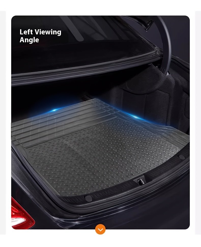 PVC podloge za prtljažnik 120x85cm, vodootporne, izdržljive i protivklizne za automobile