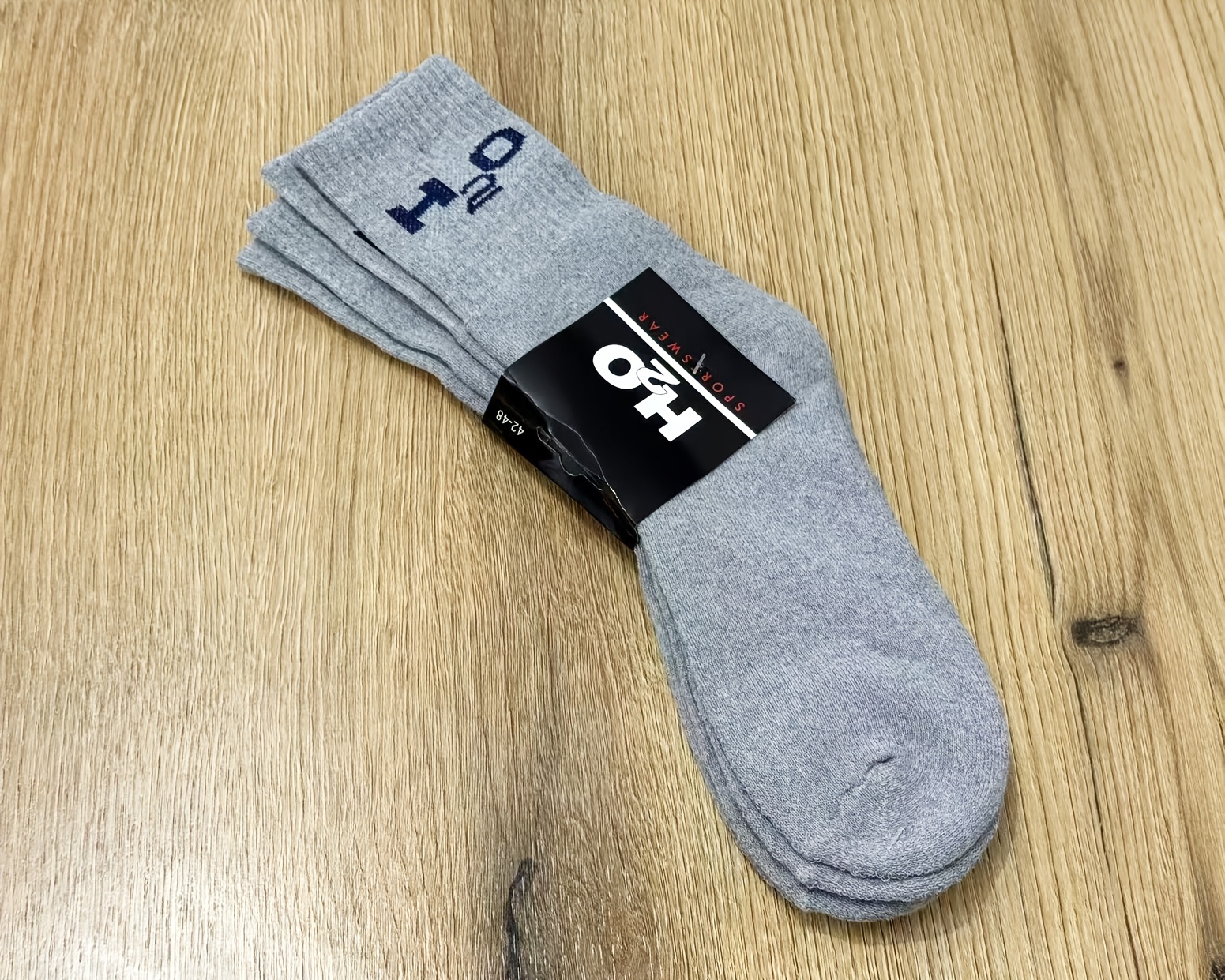 12 Pari Muške Teške Termo Zimske Čarape - Debele Tople Čarape do Sredine Listova, Dizajn sa Duplim Igle i Vertikalnim Prugama, Jednobojne (Siva/) - Perive u Mašini, Izdržljive & Udobne za Hladno Vreme, Za Svakodnevne & Formalne Prilike - Proizvedeno u Turskoj