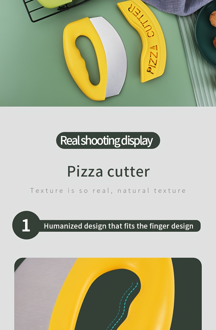 Višenamenski sekač za picu sa zaštitnim poklopcem | Silikonski alat za mućenje, pečenje