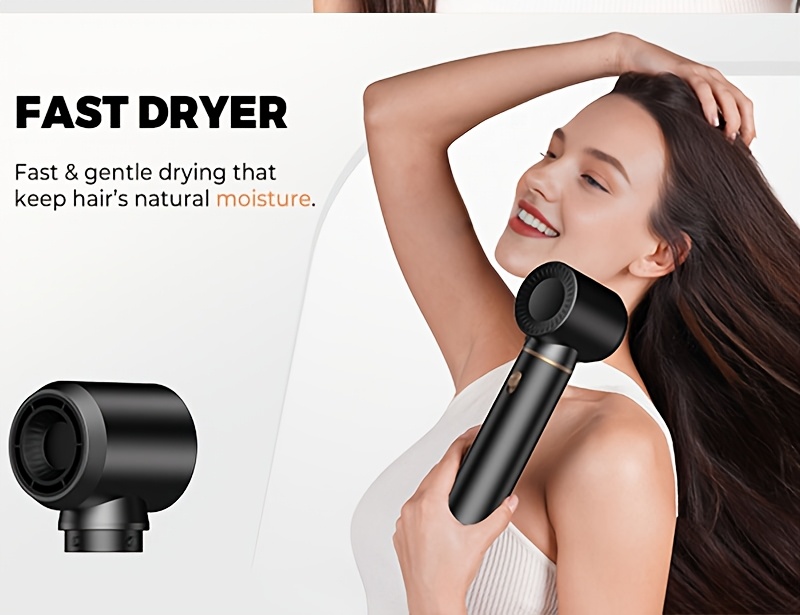 5-u-1 Stajler za Vrući Vazduh za Žene, 1000W Jonska Četka za Sušenje Kose sa LCD Ekranom, 3 Podešavanja, Uvijanje & Nastavci, Četka za Kontrolu Kovrdžanja i Feniranje