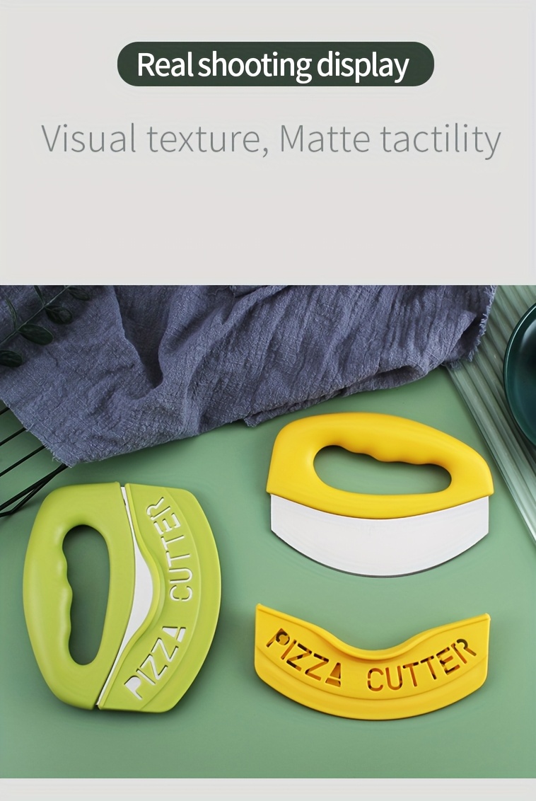 Višenamenski sekač za picu sa zaštitnim poklopcem | Silikonski alat za mućenje, pečenje