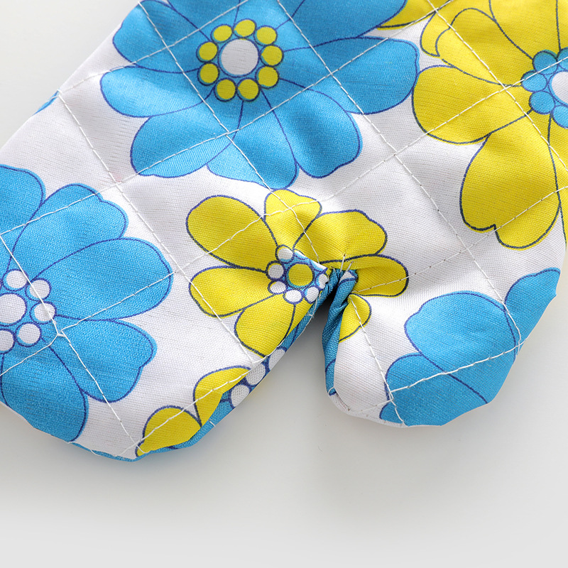 Superb Bele Pamučne Rukavice za Rernu sa Visokom Otpornošću na Toplotu za Pečenje i Kuvanje | Netkani Materijal, Samo Hemijsko Čišćenje