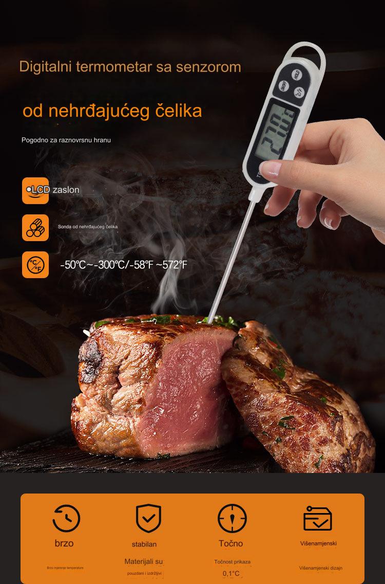 316 Termometar za mleko - Višekratni higijenski grejač/hlađivač mleka sa temperaturnim meračem za formulu, majčino mleko i bolničku upotrebu (Kompatibilan sa mlekom)