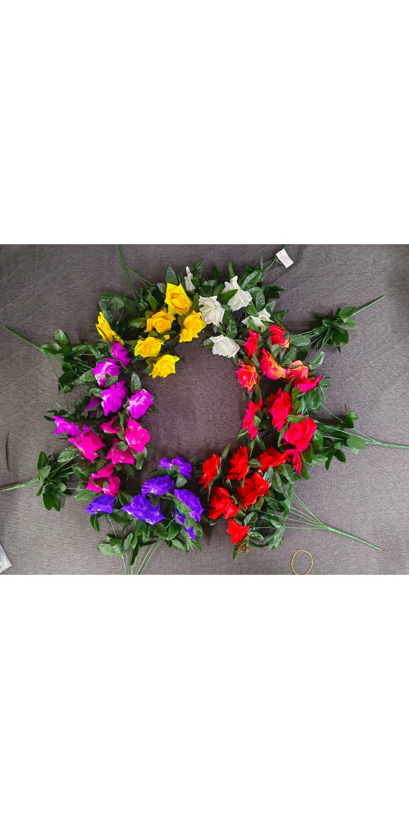 Vjerodostojne sintetičke ruže sa stabljikom za dekoraciju doma i venčanja