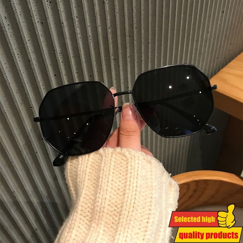 Visokokvalitetne modne naočare, Sunčane modne naočare za žene, Letnje, Poligonalni dizajn, UV zaštita, Stilski novi stil