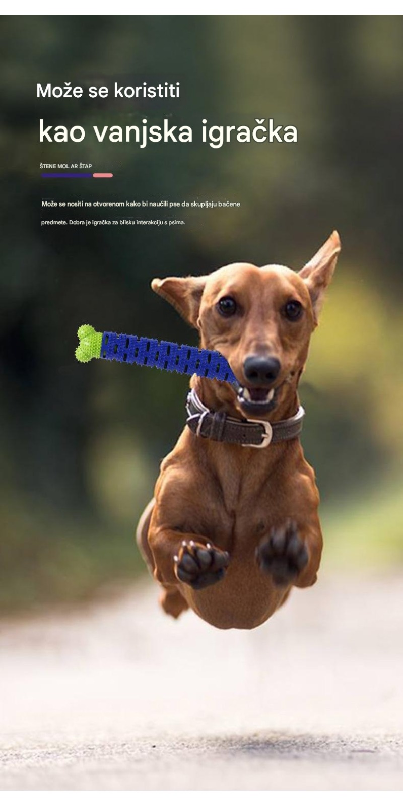 Izdržljive čelične igračke za žvakanje za pse za agresivne žvakače - Izdržljive igračke za čišćenje zuba otporne na žvakanje sa netoksičnim dizajnom, bezbedne za velike rase, interaktivne igračke za žvakanje za štence i odrasle pse, smanjuju anksioznost i izdržljive žvakače