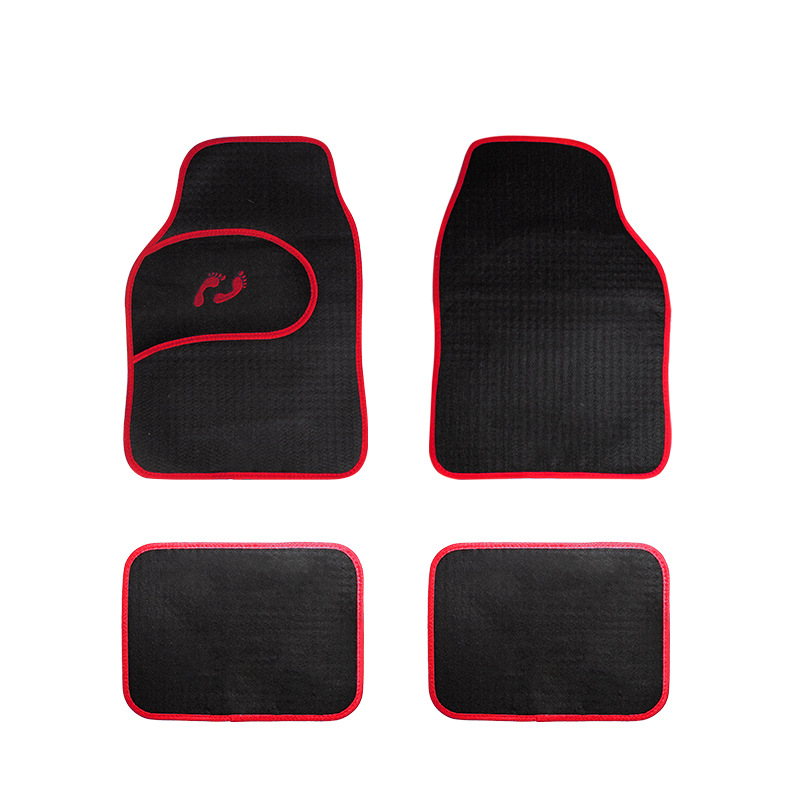 Set od 4 neklizajuće auto patosnice, dugotrajne i otporne na habanje, dodaci za enterijer za sva vozila, univerzalno pristajanje