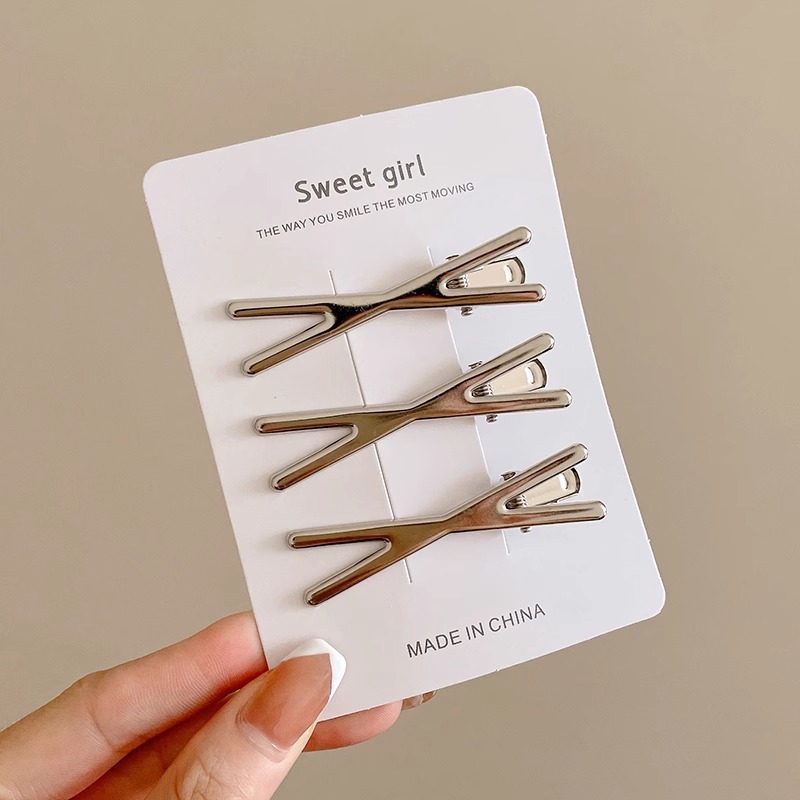 Jesen Zima Smeđe Šnale za Kosu za Žene Nevidljive Bočne Kopče Jednostavne Šnale za Šiške Dodaci za Kosu