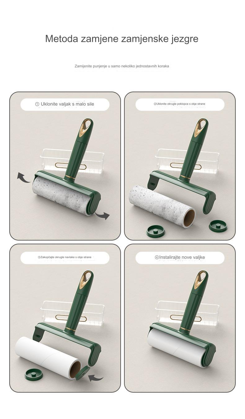 Prenosivi kućni bubanj za uklanjanje dlaka i kuglica sa odeće