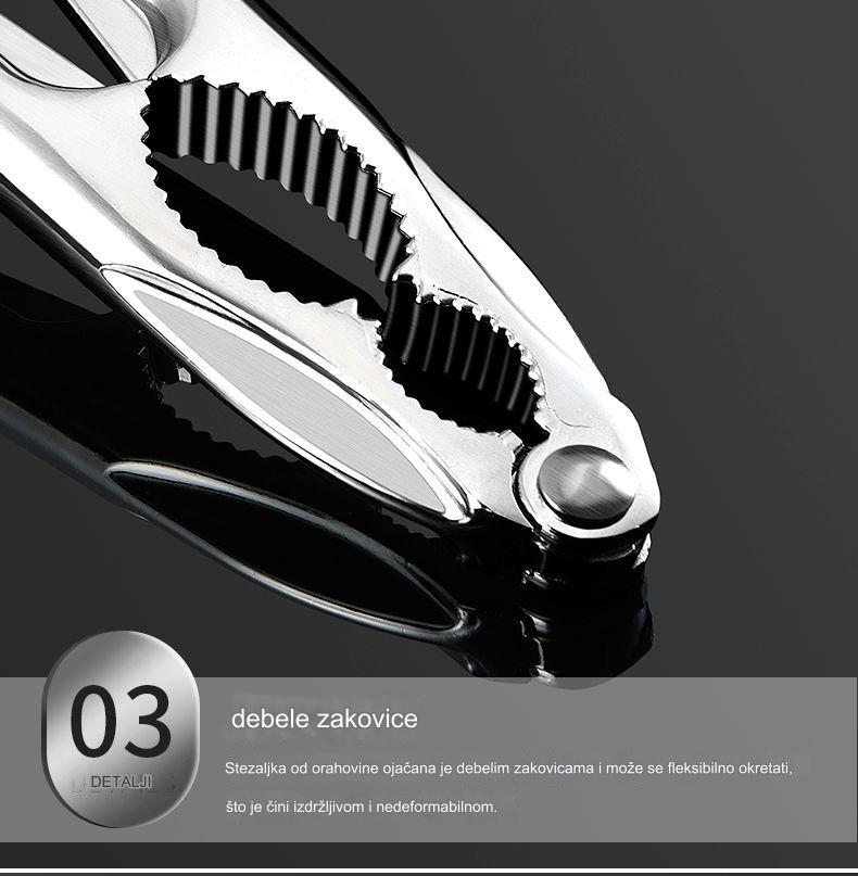 Teške cink legure štipaljki za pinje sa neklizajućom drškom - levoreni navoj asimetrične prah-obložene otporan na pucanje prikljuciki, Pogodno jeftini/vijcima i upotrebi