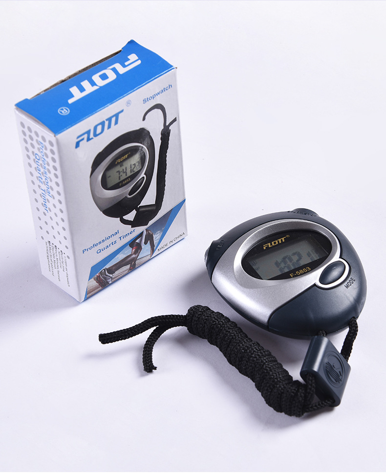 Elektronski štoperica za učenike, sport, fitnes trening, takmičenja, profesionalni sudija štoperica F5853