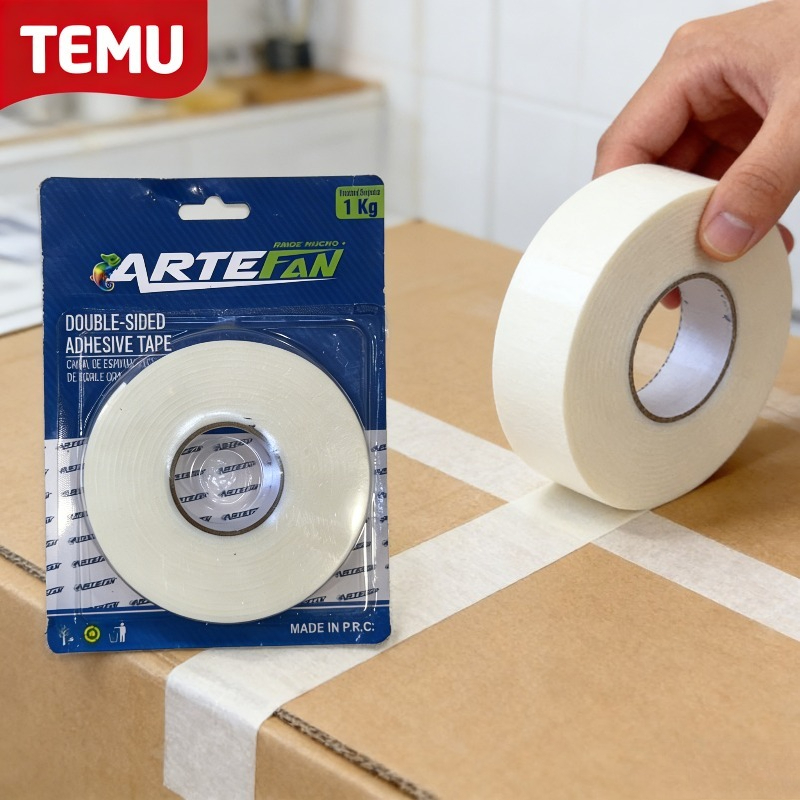 ARTEFAN Izdržljiva dvostrana pena traka, nosivosti do 1Kg, sa robusnim lepkom pogodna za metal, plastiku, drvo i razne zadatke popravke u domaćinstvu