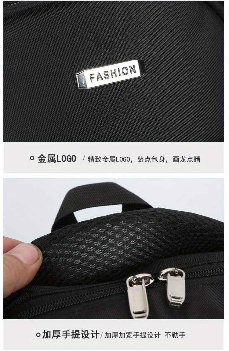 Premium muška torba za laptop, prostrani poslovni, za putovanja, pogodan za studente