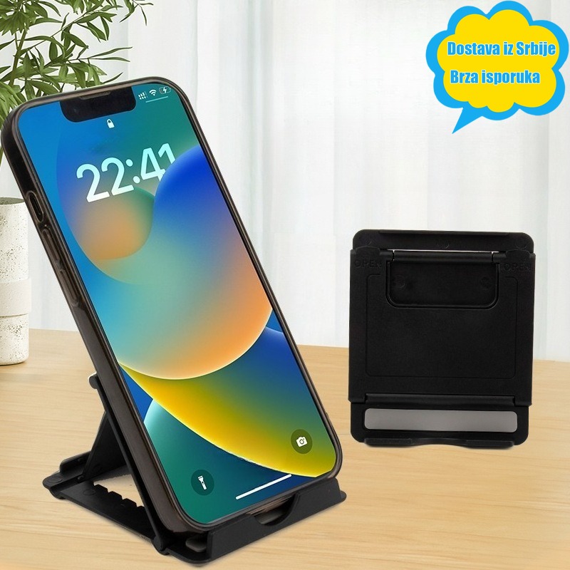 Svestrani i prenosivi stalak za telefon koji se može podesiti i transformisati, savršen za strimovanje uživo i kompatibilan sa tabletima