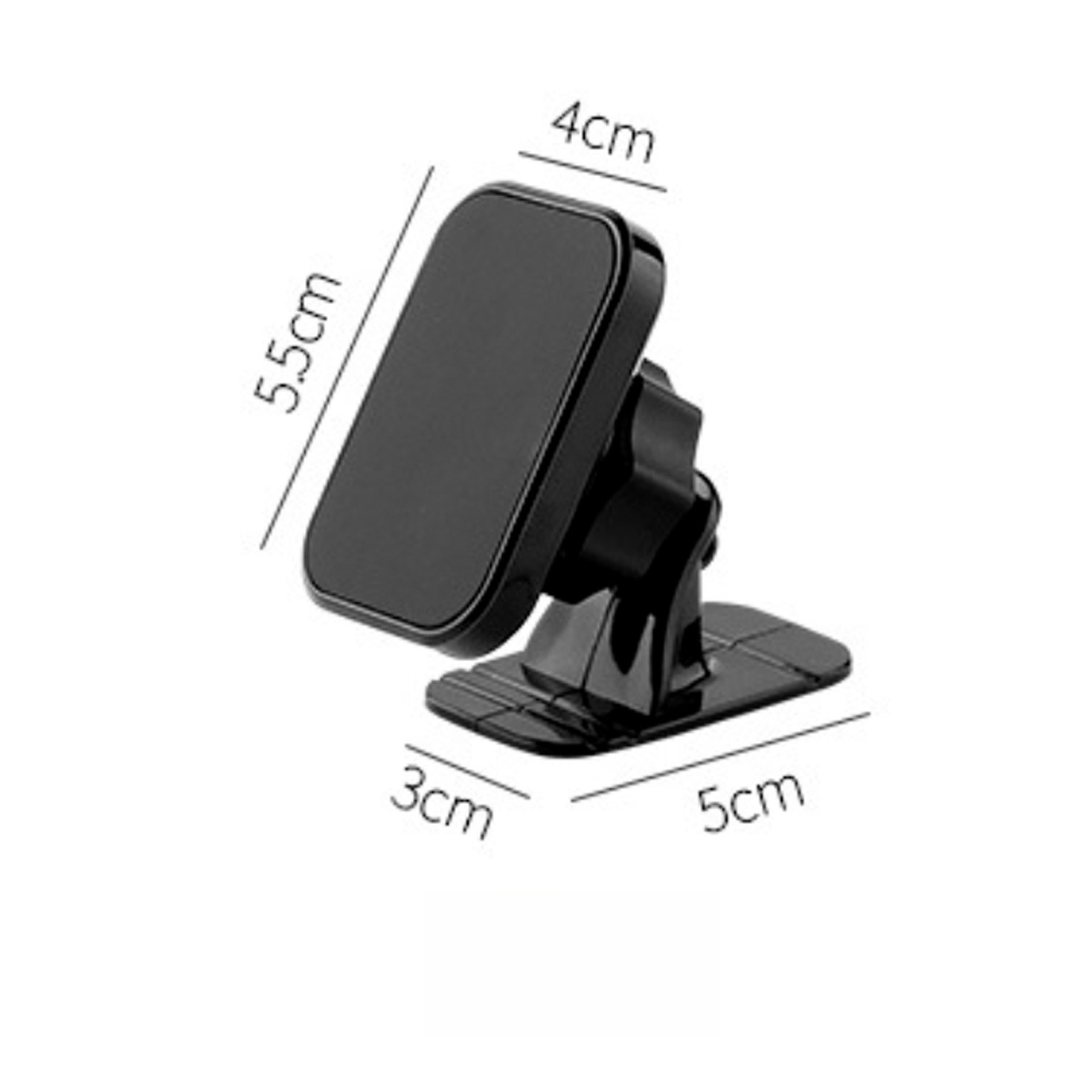 Univerzalni magnetni držač za telefon za auto navigaciju, 360° rotirajući magnetni nosač za centralnu konzolu automobila