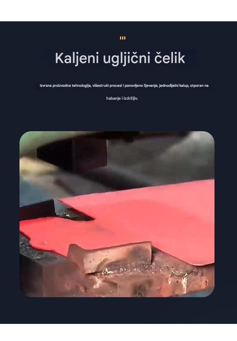 Profesionalni teški račni ključ sa 6-točkastim nastavkom - 1/4