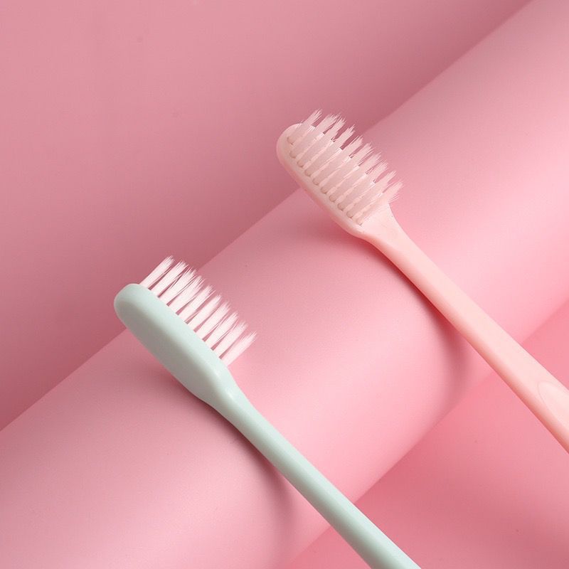 10 Prenosivih Macaron Četkica za Zube za Kućnu Upotrebu | Ultra-fine Meka, Pogodna za Odrasle Muškarce i Žene, Dizajn Male Glave, ABS Plastična Drška, Mikrofiber Vlakna