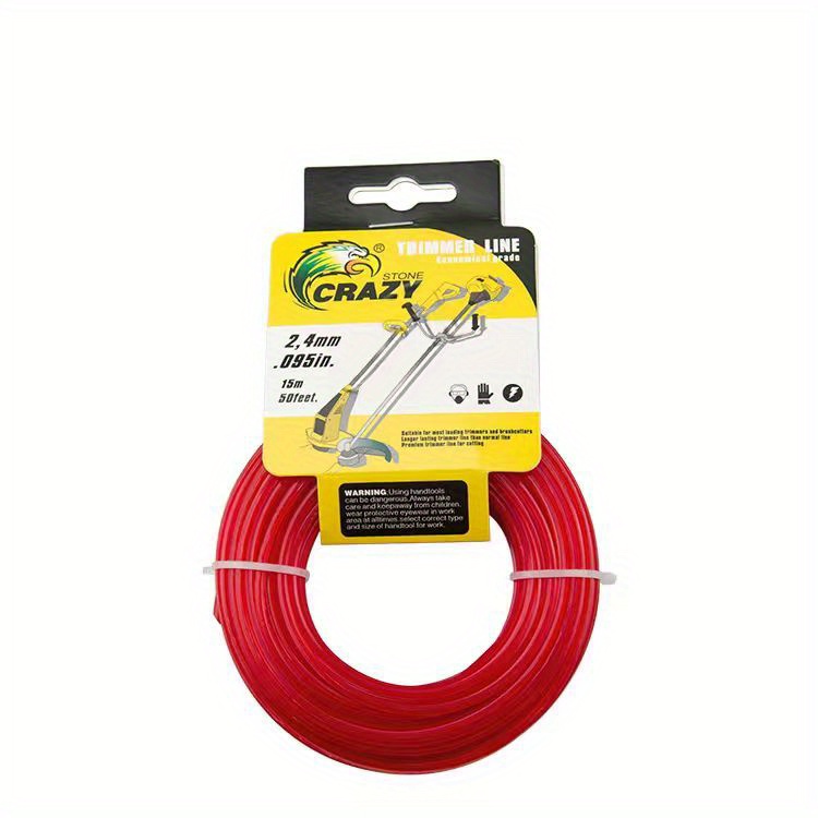 Konopac za košenje trave, fabrika konopca za košenje, novi sirovi materijali za pakovanje suspenziona kartica, najlonski konopac za košenje trave