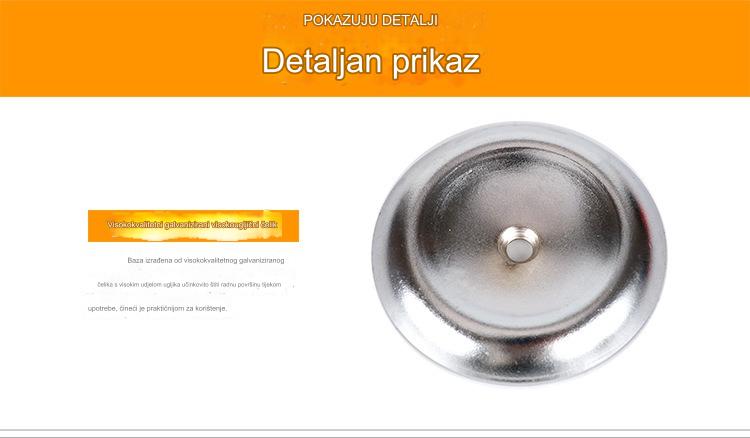 Alat za lomljenje oraščića od nerđajućeg čelika, teški, sa oprugom, ergonomskom ručkom i opružnim mehanizmom - Lako lomljenje oraščića za orah, kesten, pecan, badem, keshu - Izdržljivi kuhinjski alat za kućnu i komercijalnu upotrebu, lako uklanjanje